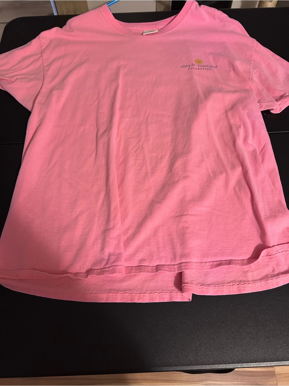 Simply Southern Pink Womens Short Sleeve Tee